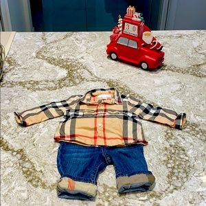 Burberry boys outfit